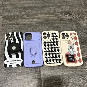iPhone 13 pro max four cases